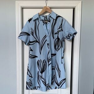 Anthropologie Polli Swing Tunic Blue - XS